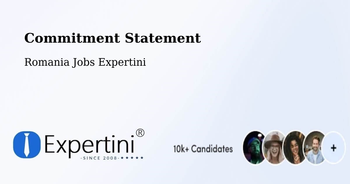 Corporate Commitment – Ozd - Romania Jobs Expertini