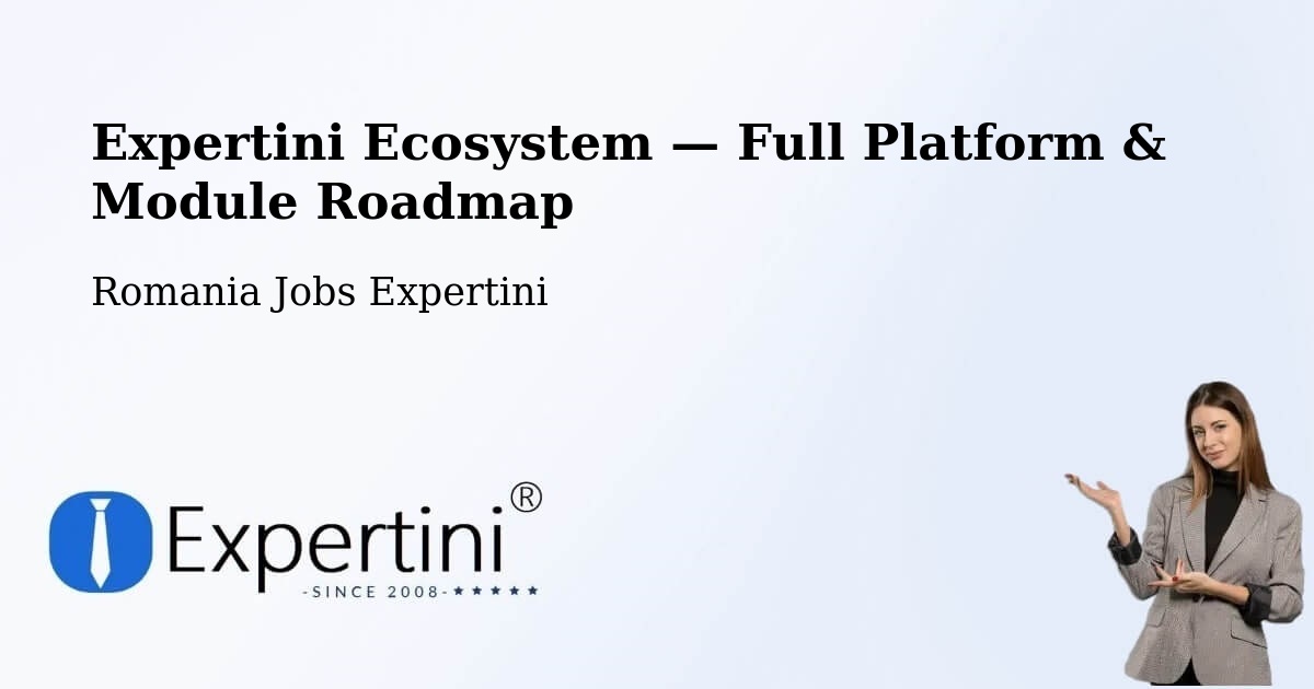 Expertini Ecosystem — Full Platform & Module Roadmap – Ozd