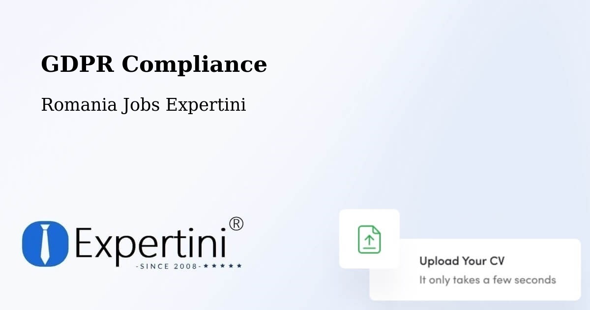 EU GDPR Compliance Statement – Ozd - Romania Jobs Expertini